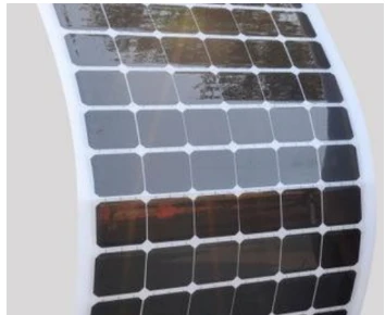 Flexible solar modules