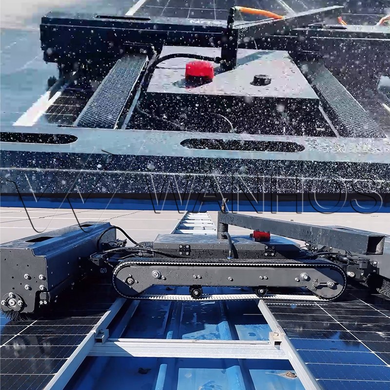 Solar Panel Cleaning Machine Detail_02 Solar Panel Cleaning Machine Detail_02