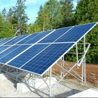 Hot Prodaja Niska cijena AL-6005 T6 solarni sustav za montažu na tlo
