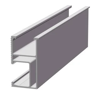 Solarna montažna šina za sisteme za montažu na krovu solarnih ploča