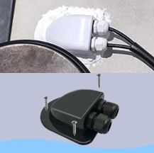 white double gland