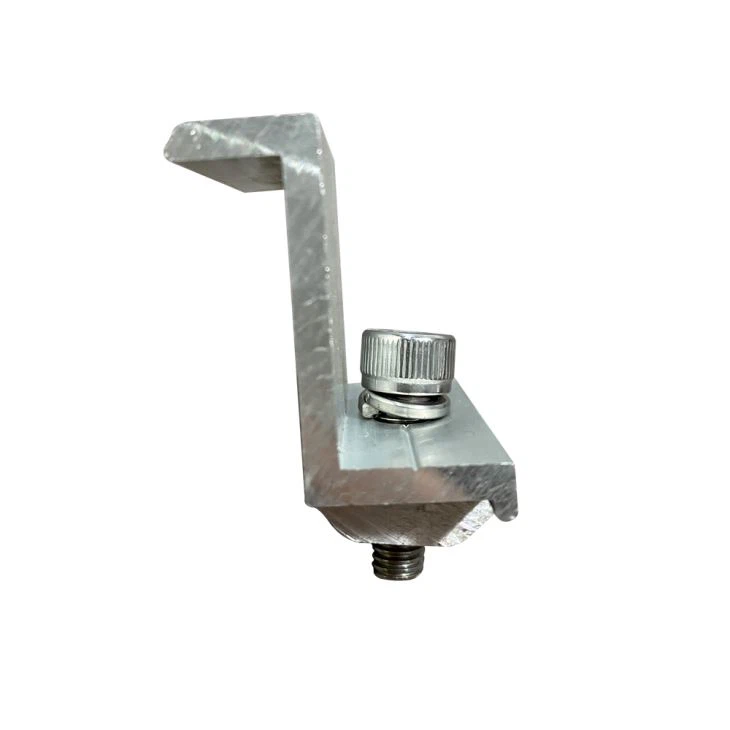 Aluminum Solar Pv Clamps / Mid Clamp / End Clamp
