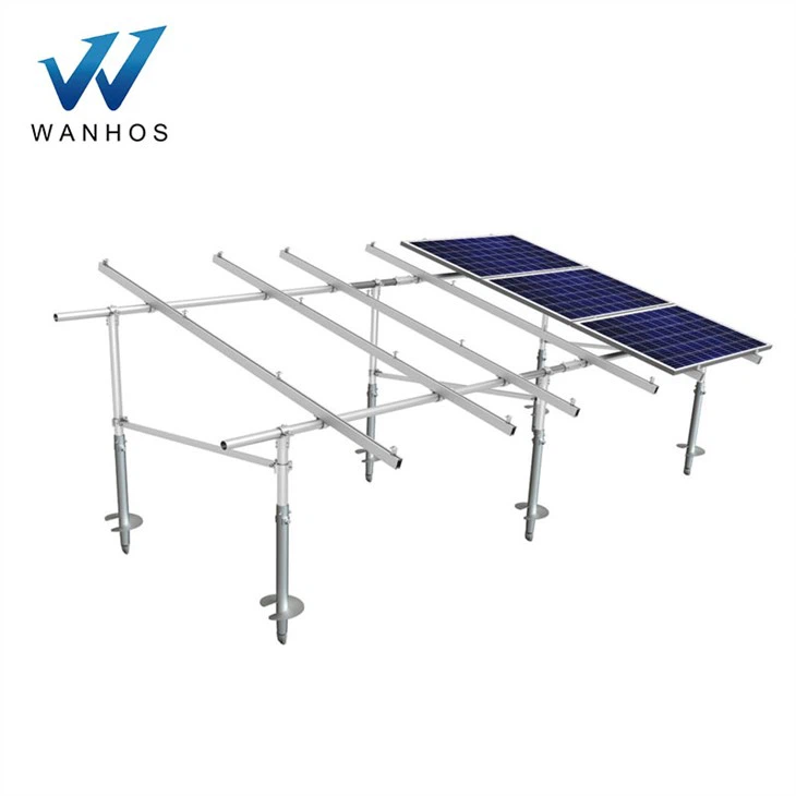 Galvanized Solar Ground Screws Foundation For Ground Mounting