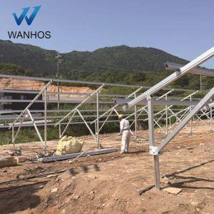 Aluminijska solarna konstrukcija za uzemljenje sa vijkom za tlo