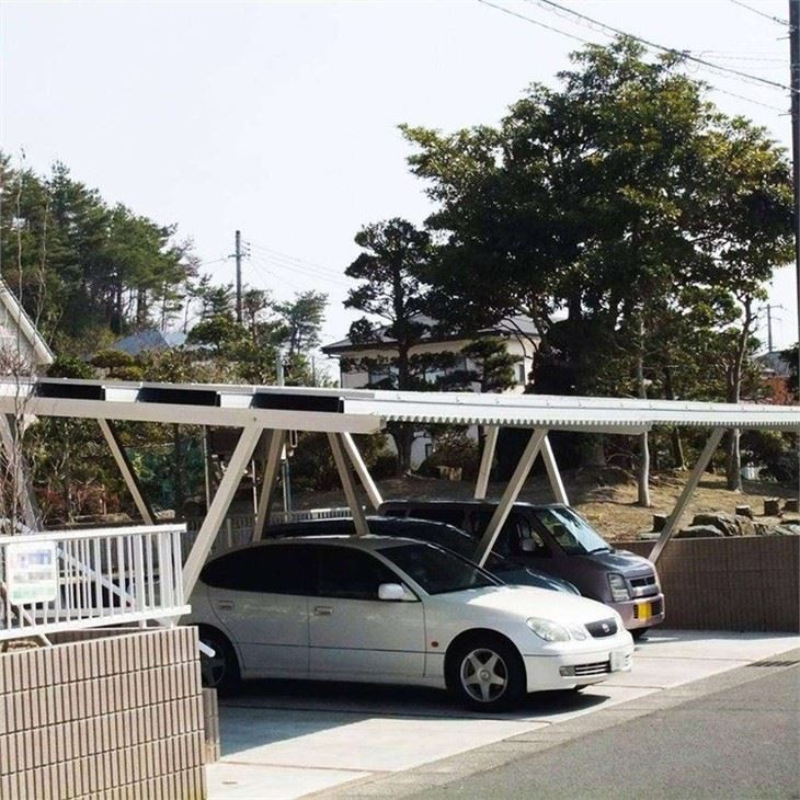 carport solar panel roof racking